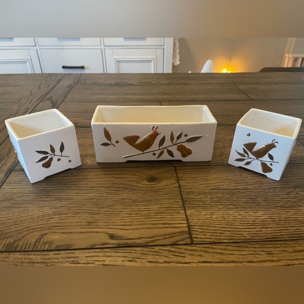 Holt Howard 1960’s Partridge & A Pear Tree Set! Rare to find all three together!